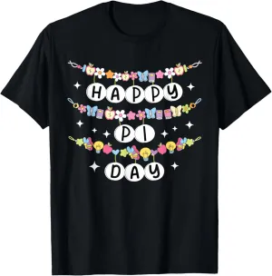 Pi Day Friendship Bracelets Adorable Math Look T-Shirt