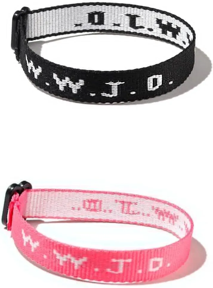 Pingyongchang What Would Jesus Do Bracelets WWJD Bracelets Letter Matching Couples Protection Braided Rope Inspirational Religious Christian Gifts Friendship Bracelet Gift for Women Men