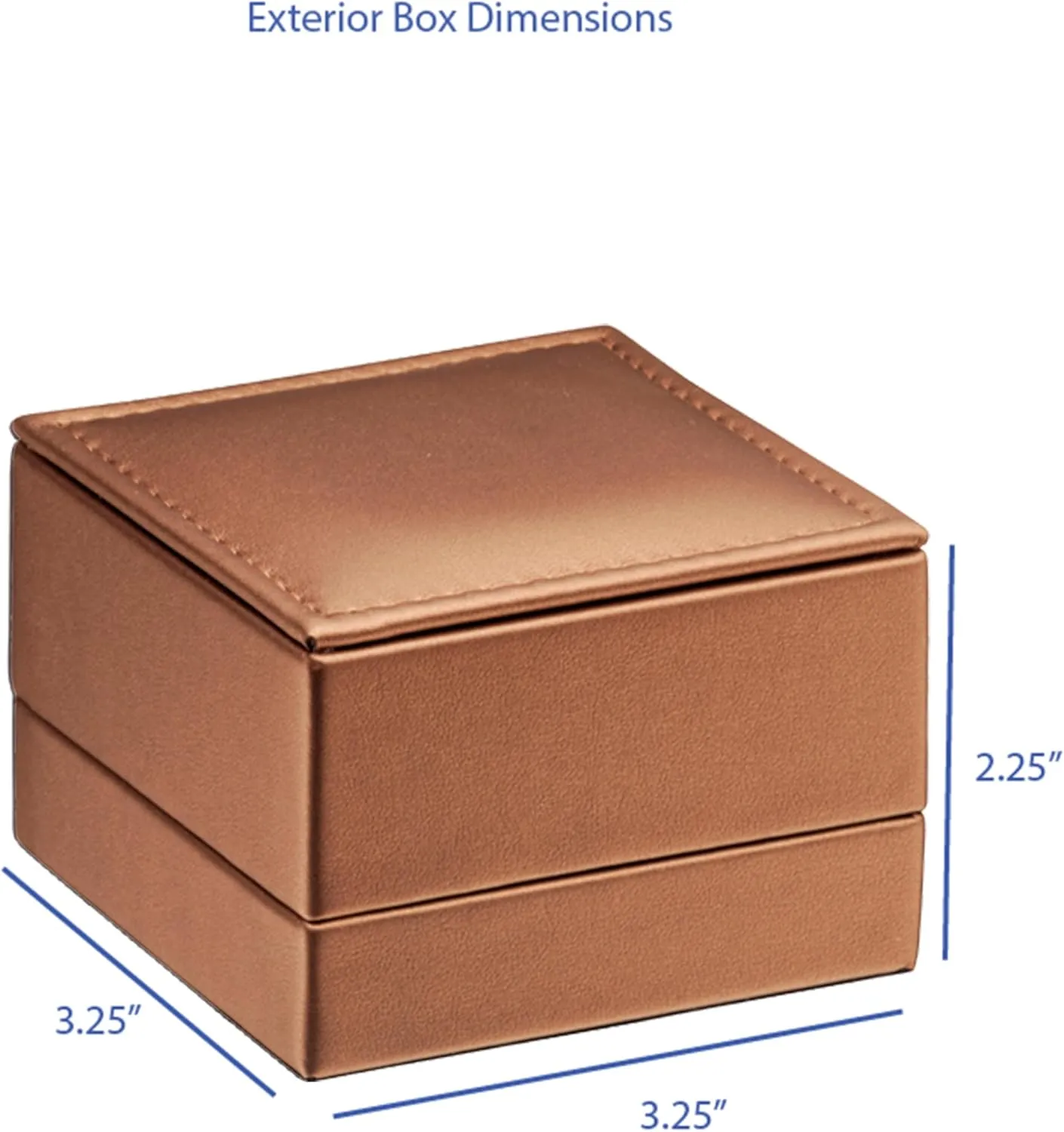 Premium Soft Leather T-Style Earring Box - Luxury Earring Case With Superior Stitching Ideal For Hanging Earrings- Elegant Jewelry Box for Girls and Women, Earring Gift Box by Allure Pack