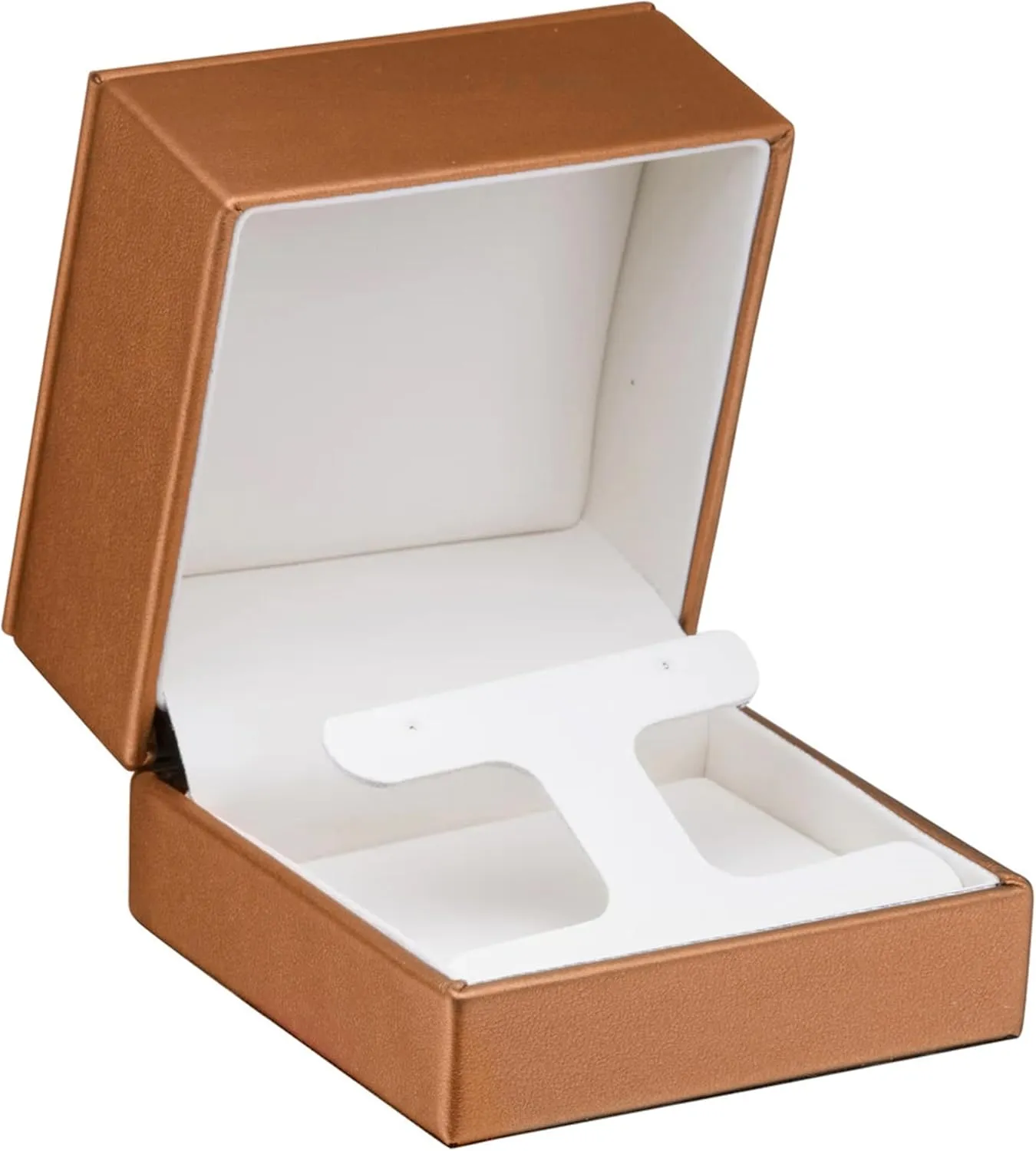 Premium Soft Leather T-Style Earring Box - Luxury Earring Case With Superior Stitching Ideal For Hanging Earrings- Elegant Jewelry Box for Girls and Women, Earring Gift Box by Allure Pack