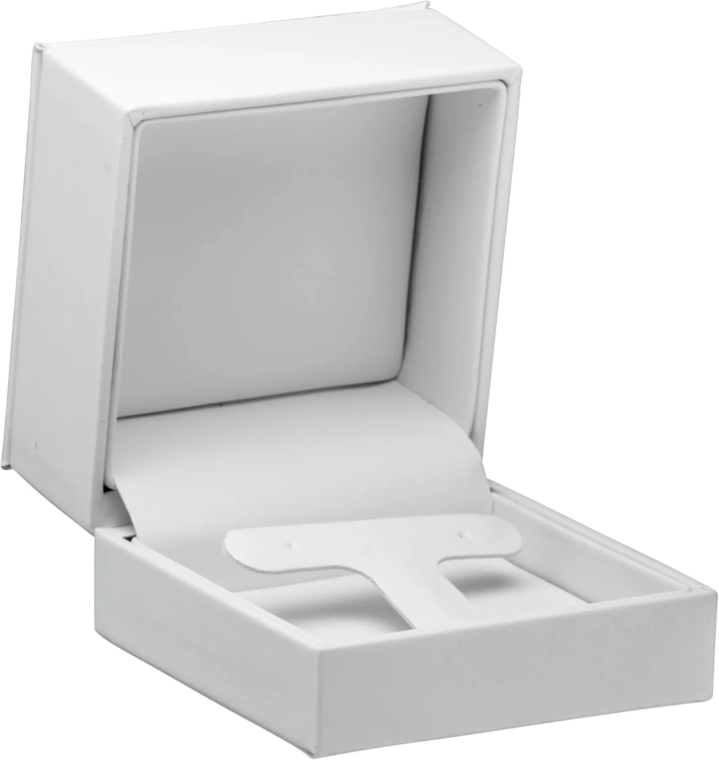 Premium Soft Leather T-Style Earring Box - Luxury Earring Case With Superior Stitching Ideal For Hanging Earrings- Elegant Jewelry Box for Girls and Women, Earring Gift Box by Allure Pack