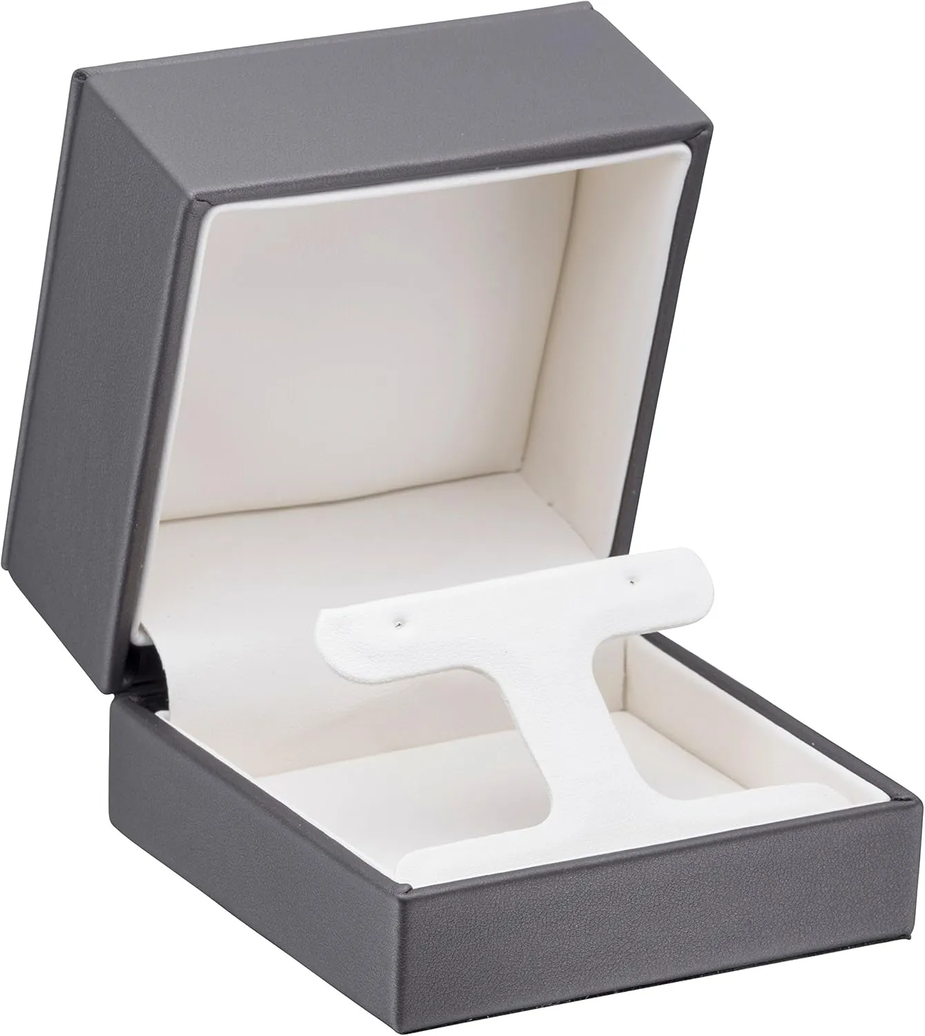 Premium Soft Leather T-Style Earring Box - Luxury Earring Case With Superior Stitching Ideal For Hanging Earrings- Elegant Jewelry Box for Girls and Women, Earring Gift Box by Allure Pack