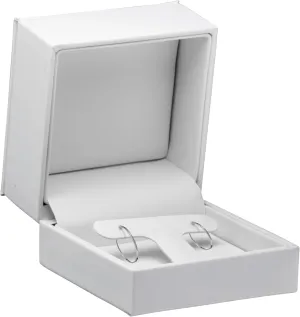 Premium Soft Leather T-Style Earring Box - Luxury Earring Case With Superior Stitching Ideal For Hanging Earrings- Elegant Jewelry Box for Girls and Women, Earring Gift Box by Allure Pack