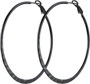 PROSTEEL Chunky Hoop Earrings for Women, 316L Stainless Steel Hoop, Minimalist And Chic Jewelry, Silver/14K Gold/Black, Hypoallergenic for Sensitive Skin, Size: 30/40mm/60mm/80mm, Come with Box