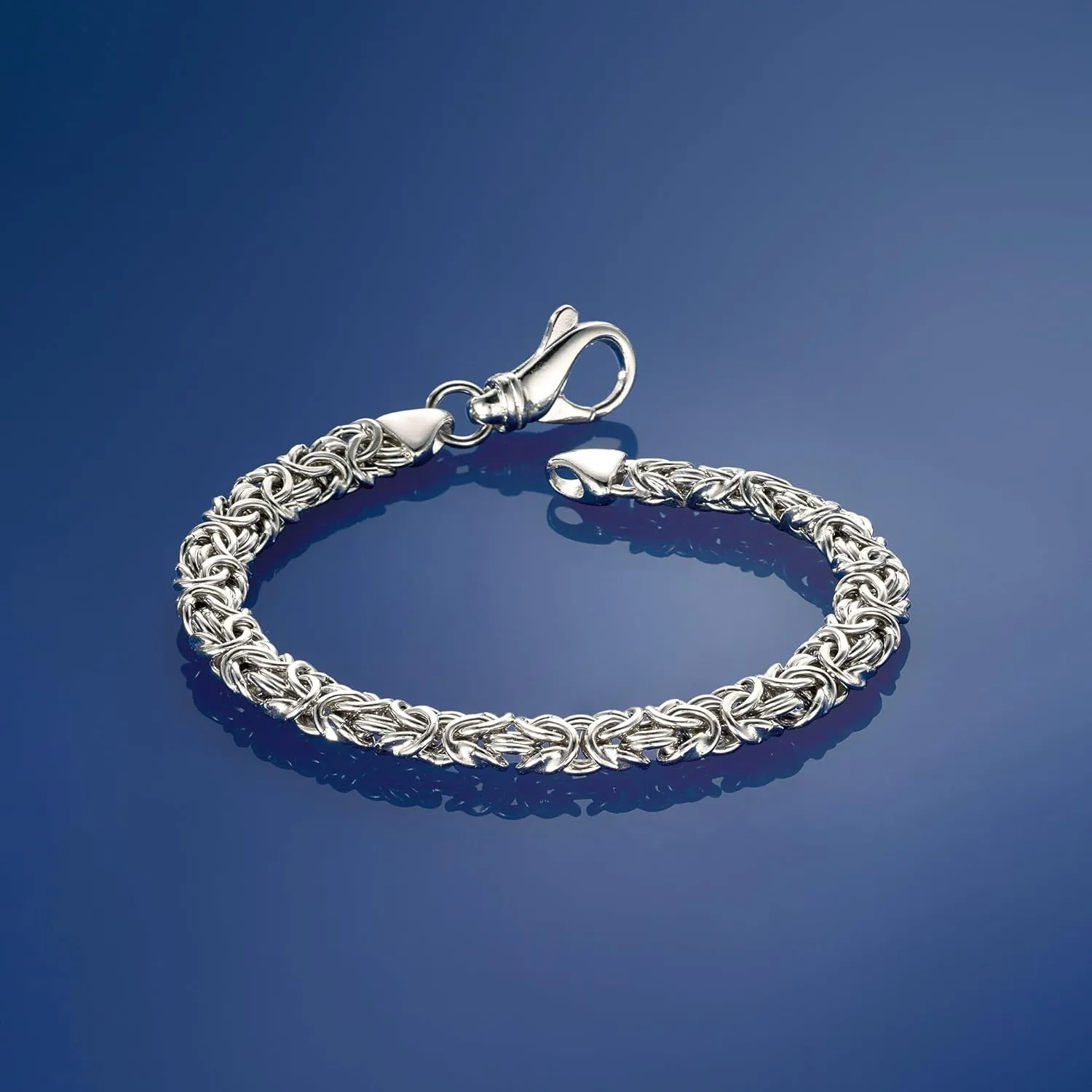 Ross-Simons Sterling Silver Small Byzantine Bracelet