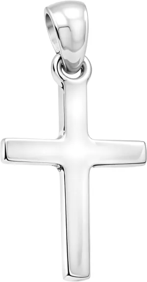 Sofia Milani - Solid 925 Sterling Silver Necklace Pendant for Women- Cross Design - 60220