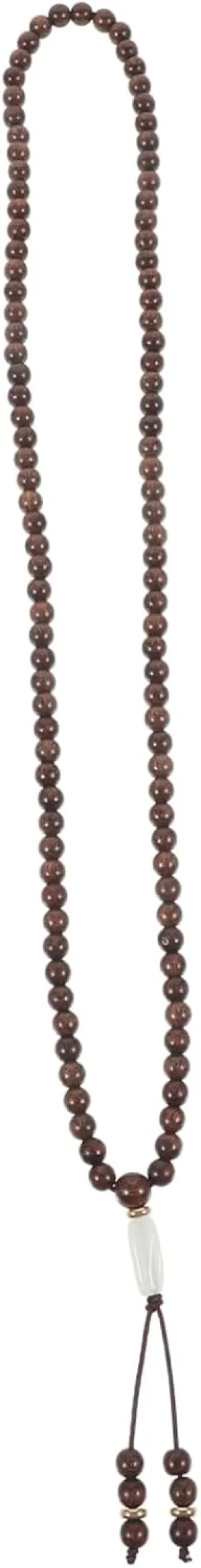 Stylish Sandalwood Buddha Bracelet 108 Bead Wooden Men's Bracelet Prayer Bead Jewelry