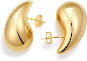 Tear Drop Earring Dupes Waterdrop Earrings for Women Fashion Trendy Droplet Prom Jewelry Gift