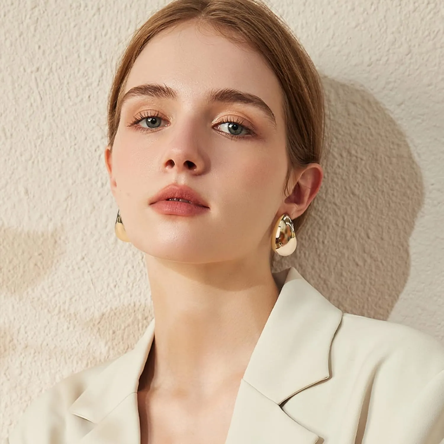 Tear Drop Earring Dupes Waterdrop Earrings for Women Fashion Trendy Droplet Prom Jewelry Gift
