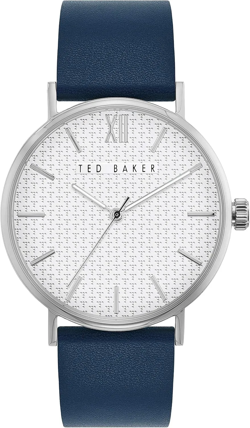 Ted Baker Phylipa Gents Men's Blue Leather Strap Watch (Model: BKPPGS001)