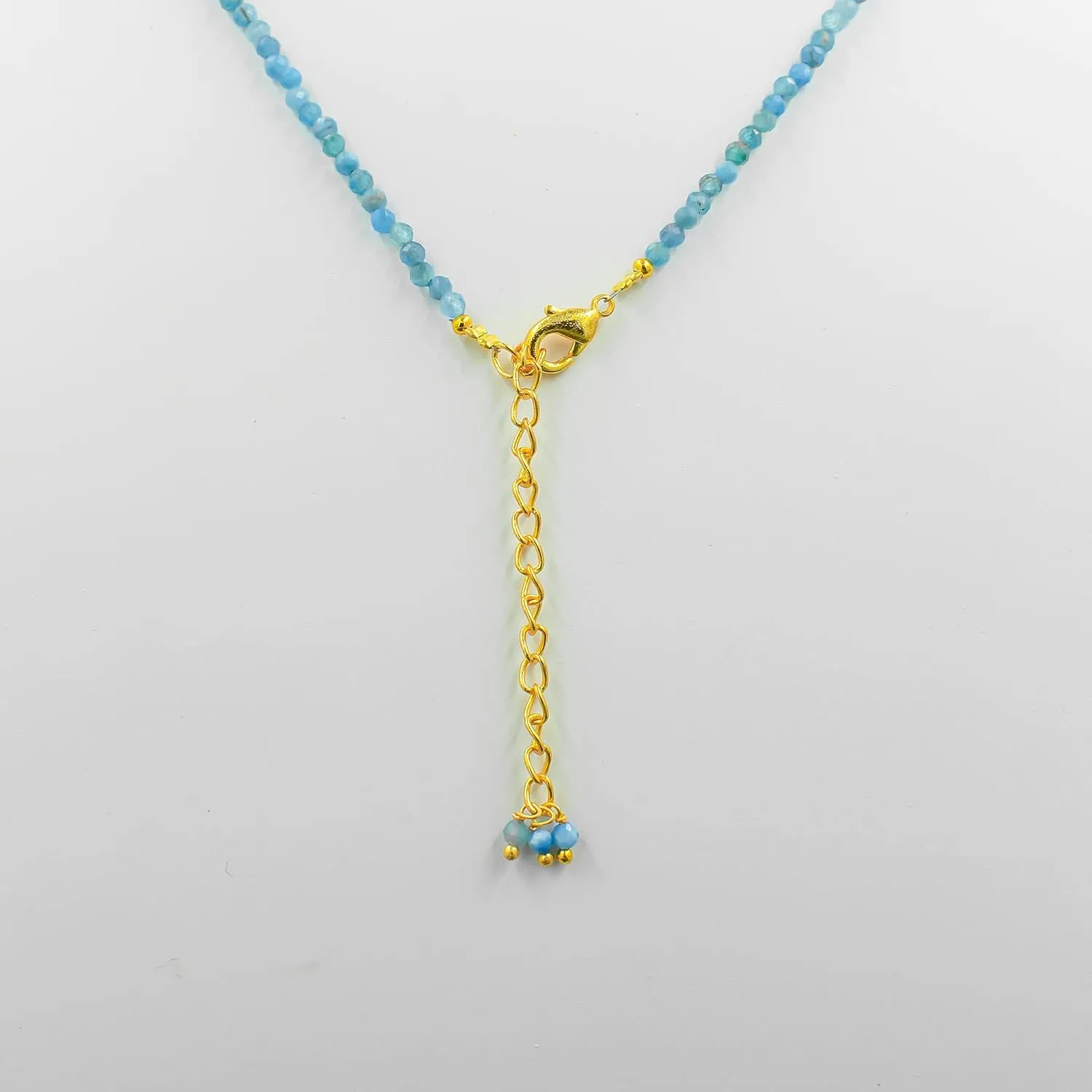 TGH Natural Gemstone Faceted Beads Handmade Beaded Necklace, Energy Healing Stones, Birthstone Jewlry, Crystals Women Fashion Jewelry for her, Mother's Day Gifts, Statement Necklace
