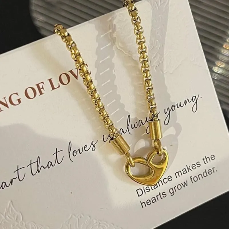 Women's Elegant Necklaces, Gold Heart Charm | PinkCross & Stainless Steel | Perfume Bottle Pendant | Layered Pearls | Smile Round | Gold Square - 18K Gold & Silver Plated Jewelry Gifts for Her