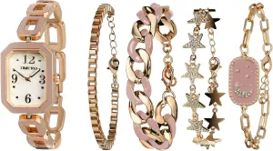 Women's Rectangle Watch and Bracelet Set, Women's Bracelet Watch SetGifts for Women